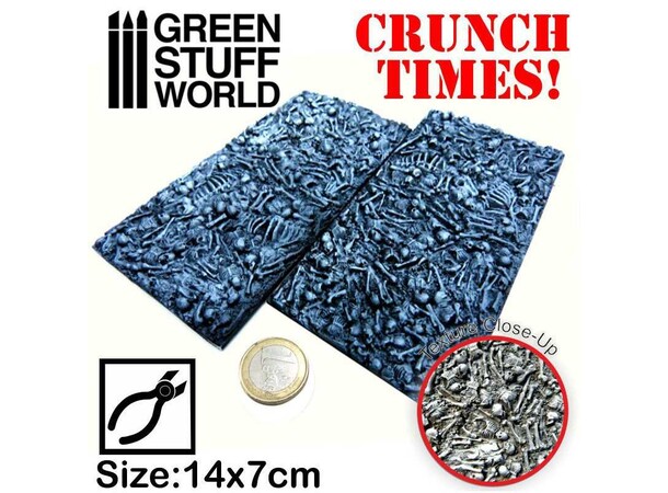 Broken Bones Plates 70x140mm (2 stk) Green Stuff World 