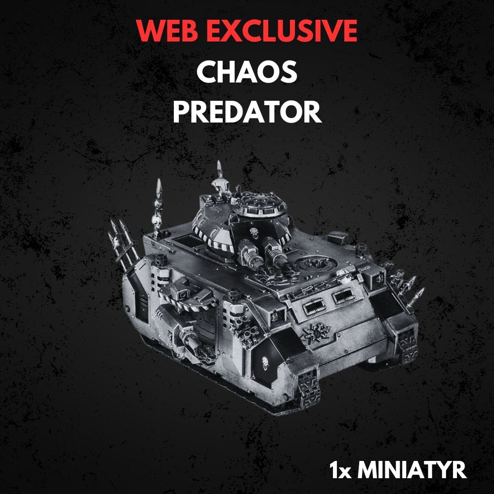 Chaos Predator Warhammer 40K Gamezone.no