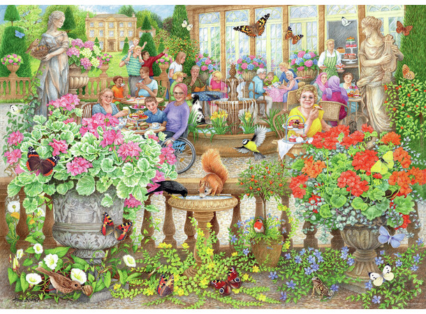 Cozy Cafe 2 Secret Garden 1000 biter Puslespill - Ravensburger Puzzle