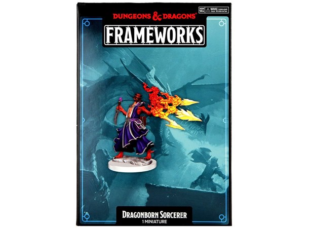 D&D Figur Frameworks Dragonborn Sorcerer Female