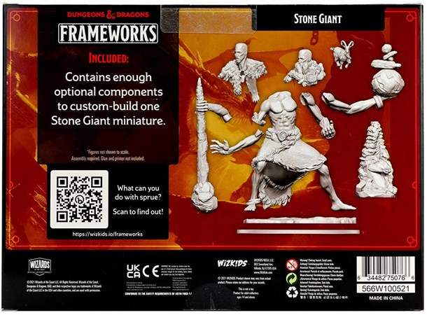 D&D Figur Frameworks Stone Giant