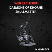 Daemons of Khorne Herald on Juggernaut Warhammer 40K / Age of Sigmar