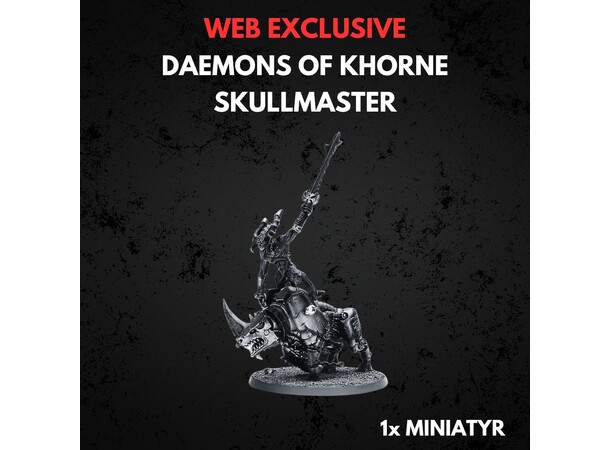 Daemons of Khorne Skullmaster Warhammer 40K / Age of Sigmar