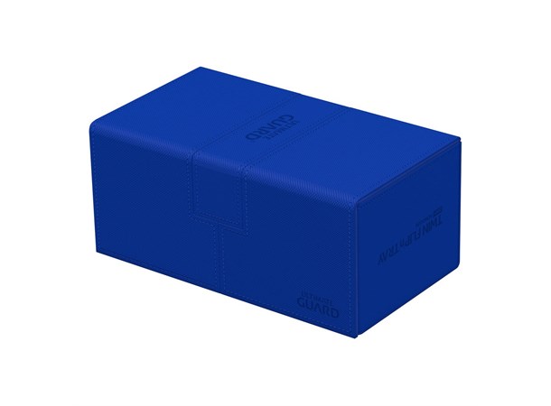 Deck Box Twin Flip Monocolor 200+ Blå Ultimate Guard Flip n Tray XenoSkin