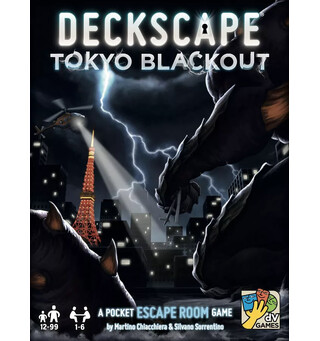 Deckscape Tokyo Blackout Kortspel