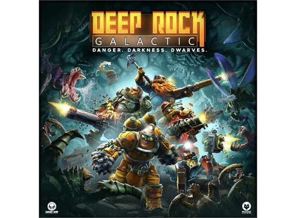 Deep Rock Galactic Brettspill The Board Game Second Edition