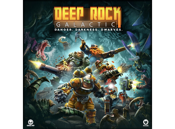 Deep Rock Galactic Brädspel The Board Game Second Edition 