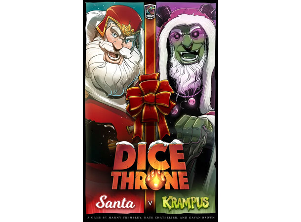 Dice Throne Santa vs Krampus Brettspill