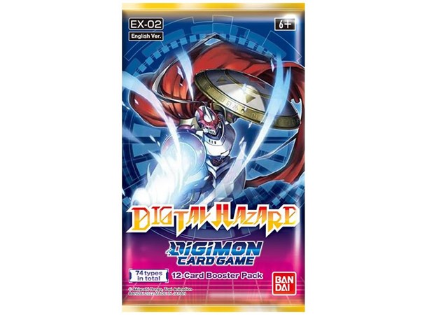 Digimon TCG Digital Hazard Booster Digimon Card Game - EX-02
