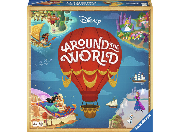 Disney Around the World Brädspel Svensk utgåva 