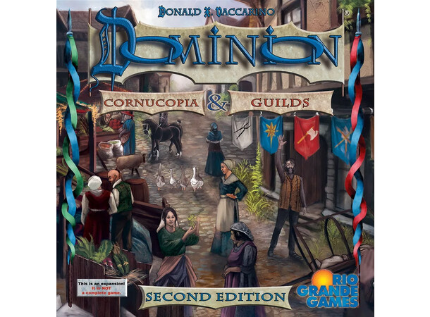 Dominion Cornucopia & Guilds Expansion Utvidelse Dominion 2nd Edition