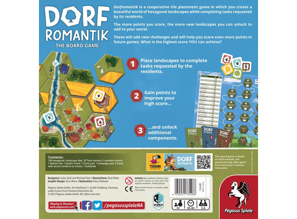Dorfromantik The Board Game Brädspel 