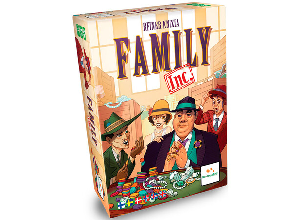 Family Inc Brädspel Svensk utgåva 