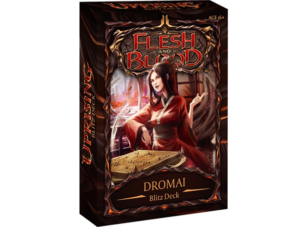 Flesh & Blood Uprising Blitz Deck Dromai Ferdigbygget 40+ kort deck