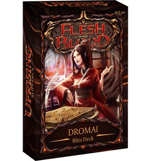 Flesh & Blood Uprising Blitz Deck Dromai Ferdigbygget 40+ kort deck 