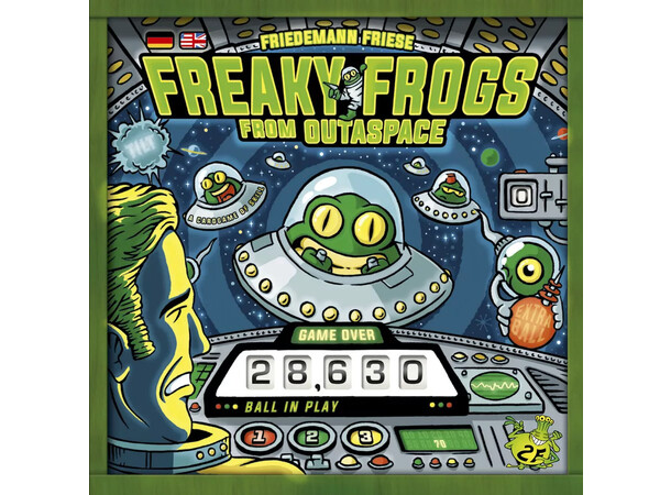 Freaky Frogs from Outaspace Brettspill