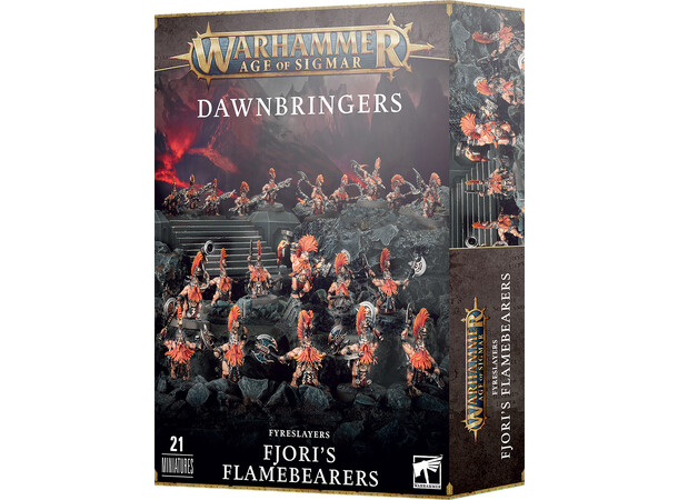 Fyreslayers Fjoris Flamebearers Warhammer Age of Sigmar Dawnbringers