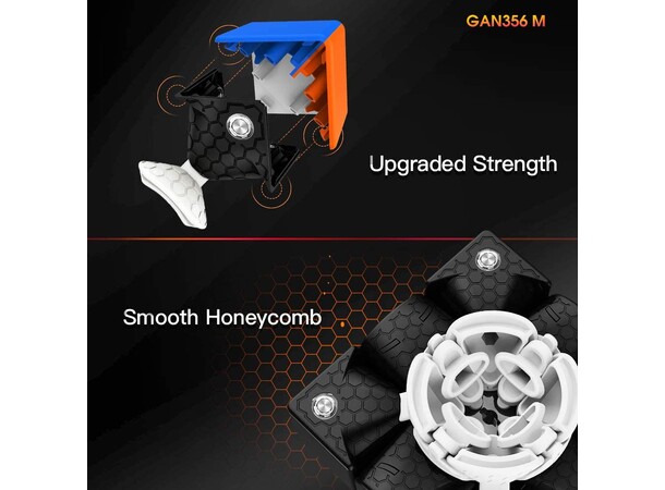 GAN356 M Standard Stickerless Speed Cube 