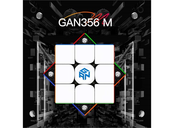 GAN356 M Standard Stickerless Speed Cube