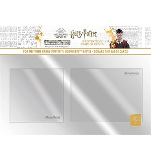 Harry Potter Hogwart Battle Card Sleeves Square & Large Sleeves kortbeskyttere 