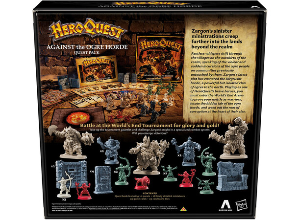 HeroQuest Against the Ogre Horde Exp Utvidelse til HeroQuest 