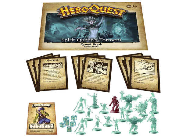HeroQuest Spirit Queens Torment Exp Utvidelse til HeroQuest