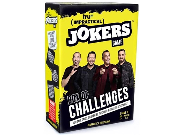 Impractical Jokers Game Partyspill Box of Challenges