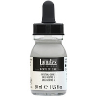 Ink Acrylic Neutral Grey 5 Liquitex 599 - 30 ml