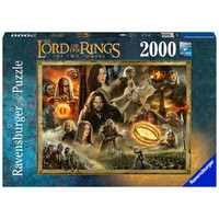 LotR The Two Towers 2000 bitar Ravensburger Puzzle Pussel