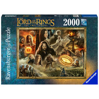 LotR The Two Towers 2000 biter Ravensburger Puzzle Puslespill