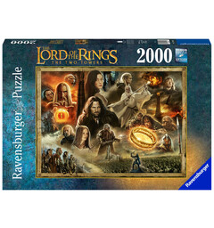 LotR The Two Towers 2000 biter Ravensburger Puzzle Puslespill