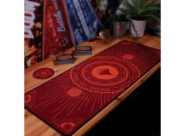 Magic the Gathering Desk Pad 80x30 cm Inkluderer Coaster