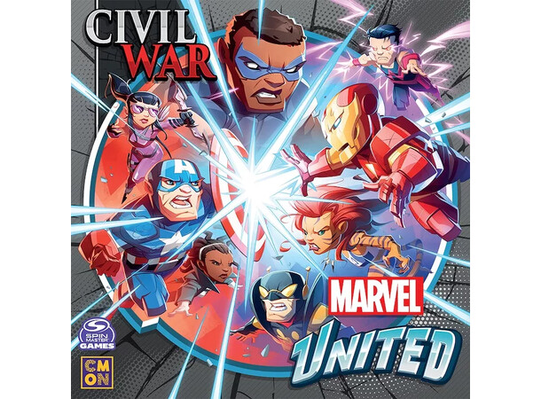 Marvel United Civil War Expansion Expansion till Marvel United 