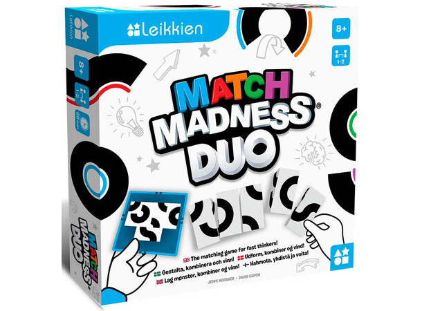 Match Madness Duo Brädspel Svensk utgåva 