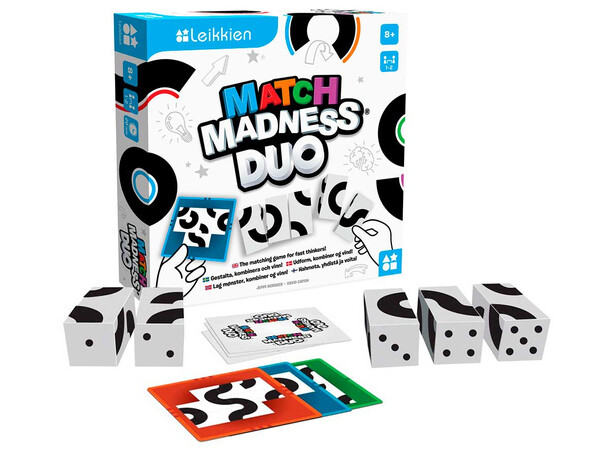 Match Madness Duo Brädspel Svensk utgåva 