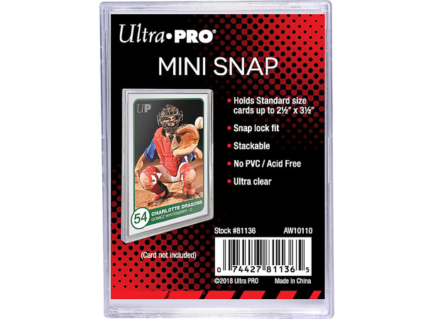 Mini Snap Card Holder