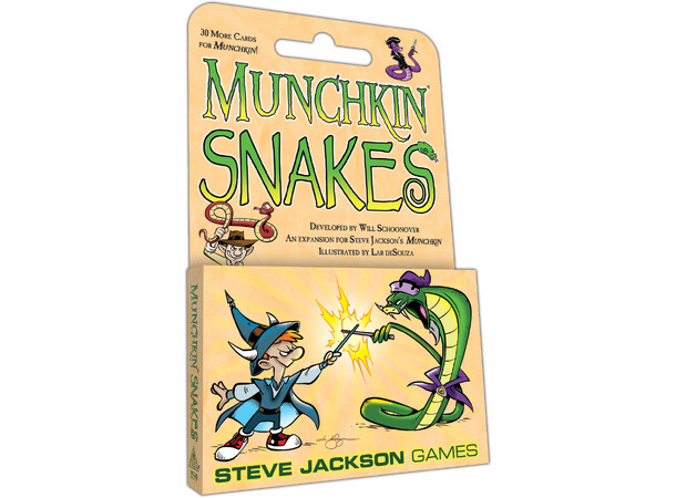 Munchkin Snakes Expansion Expansion till Munchkin 