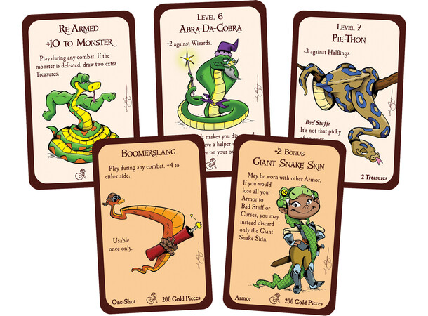 Munchkin Snakes Expansion Utvidelse til Munchkin 