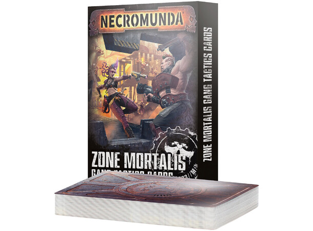 Necromunda Zone Mortalis Gang Tactics Cards