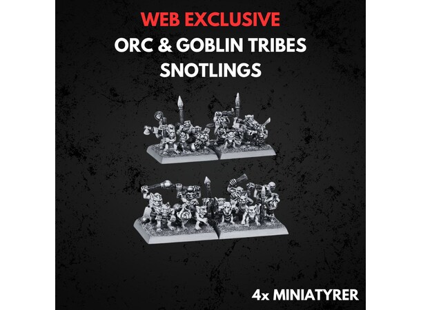 Orc & Goblin Tribes Snotling Swarms Warhammer The Old World