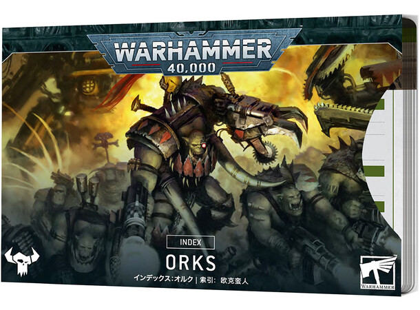 Orks Index Cards Warhammer 40K