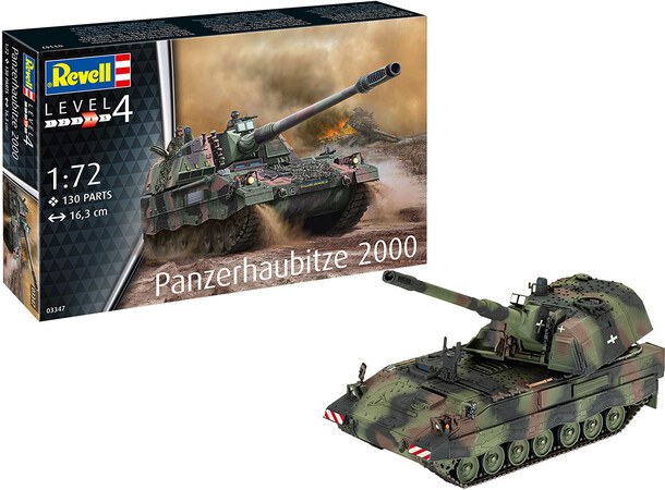 Panzerhaubitze 2000 Revell 1:72 Byggsats 