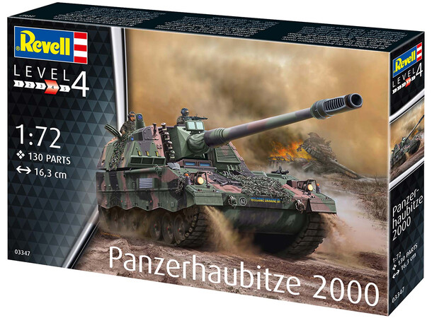 Panzerhaubitze 2000 Revell 1:72 Byggsats 