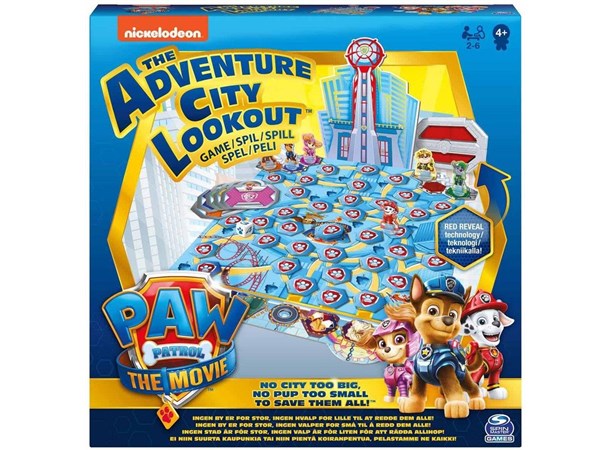 Paw Patrol Adventure City Lookout Spill