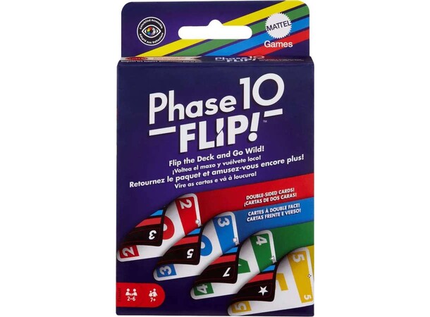 Phase 10 Flip Kortspill 