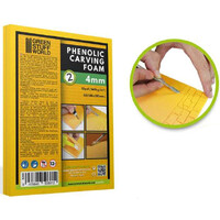 Phenolic Carving Foam 4mm - A5 (2 st) Green Stuff World