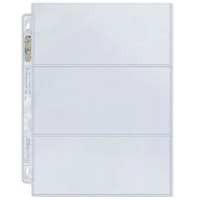 Plastficka 3-Pocket - 100 st Ultra Pro Premium Pages