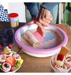 Rolling Ice Cream Pan