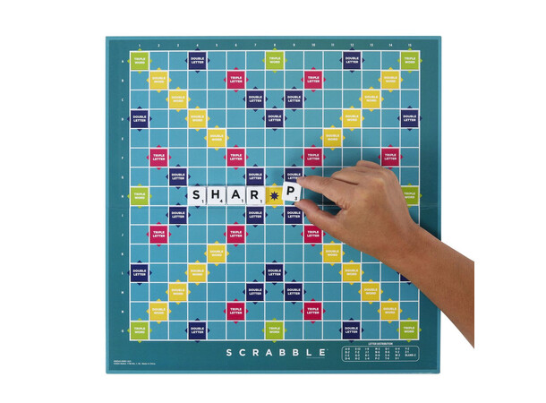 Scrabble Original 2-i-1 Brettspill Norsk utgave 