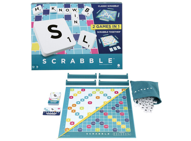 Scrabble Original 2-i-1 Brettspill Norsk utgave 